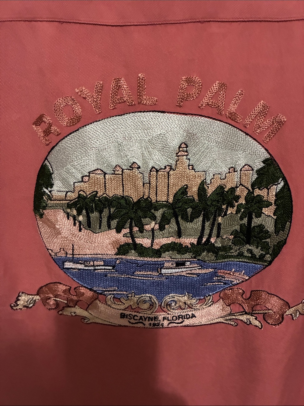 Nat Nast Vintage Rare 100% Silk Limited Edition #18 Royal Palm Size M